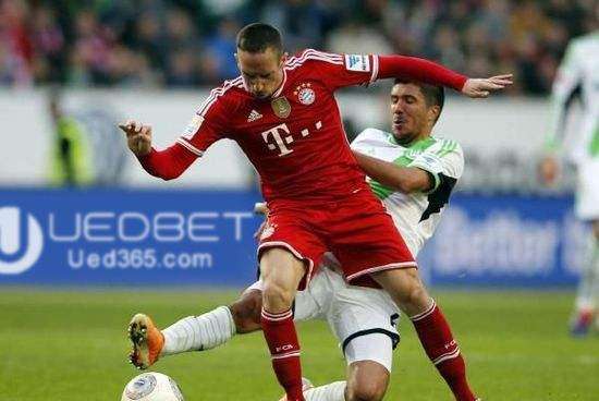  沃尔夫斯堡终结拜仁十八连胜  